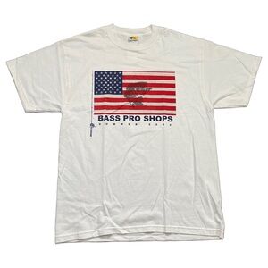 Vintage Bass Pro Shop Fishing T Shirt NWT